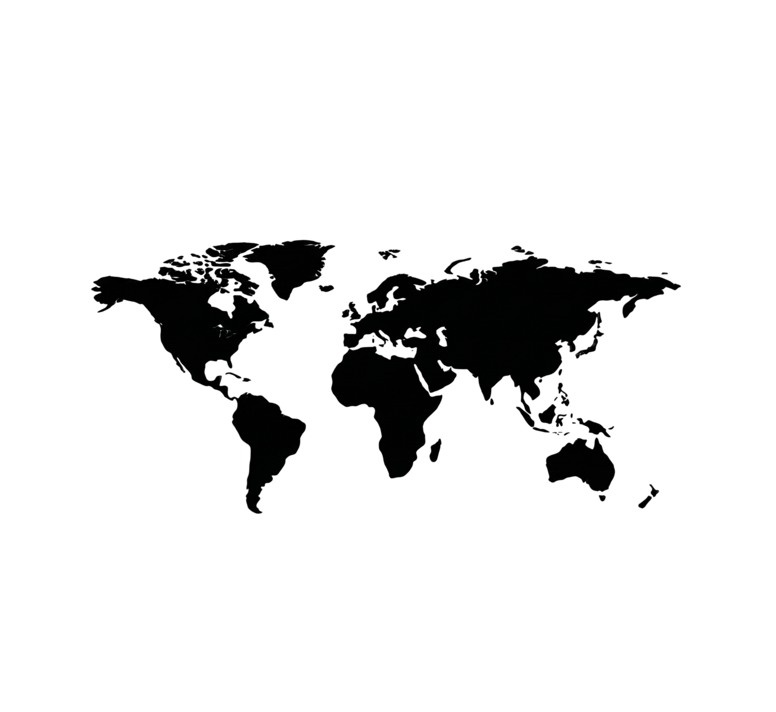 Mapa-múndi Mastercard Black